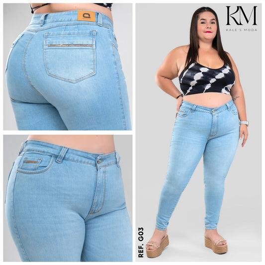 JEANS TALLA PLUS REF:G03