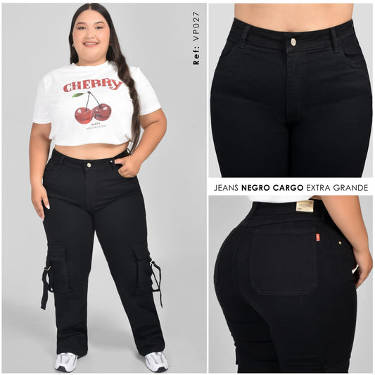 JEANS PALAZZO CARGO REF:VP027